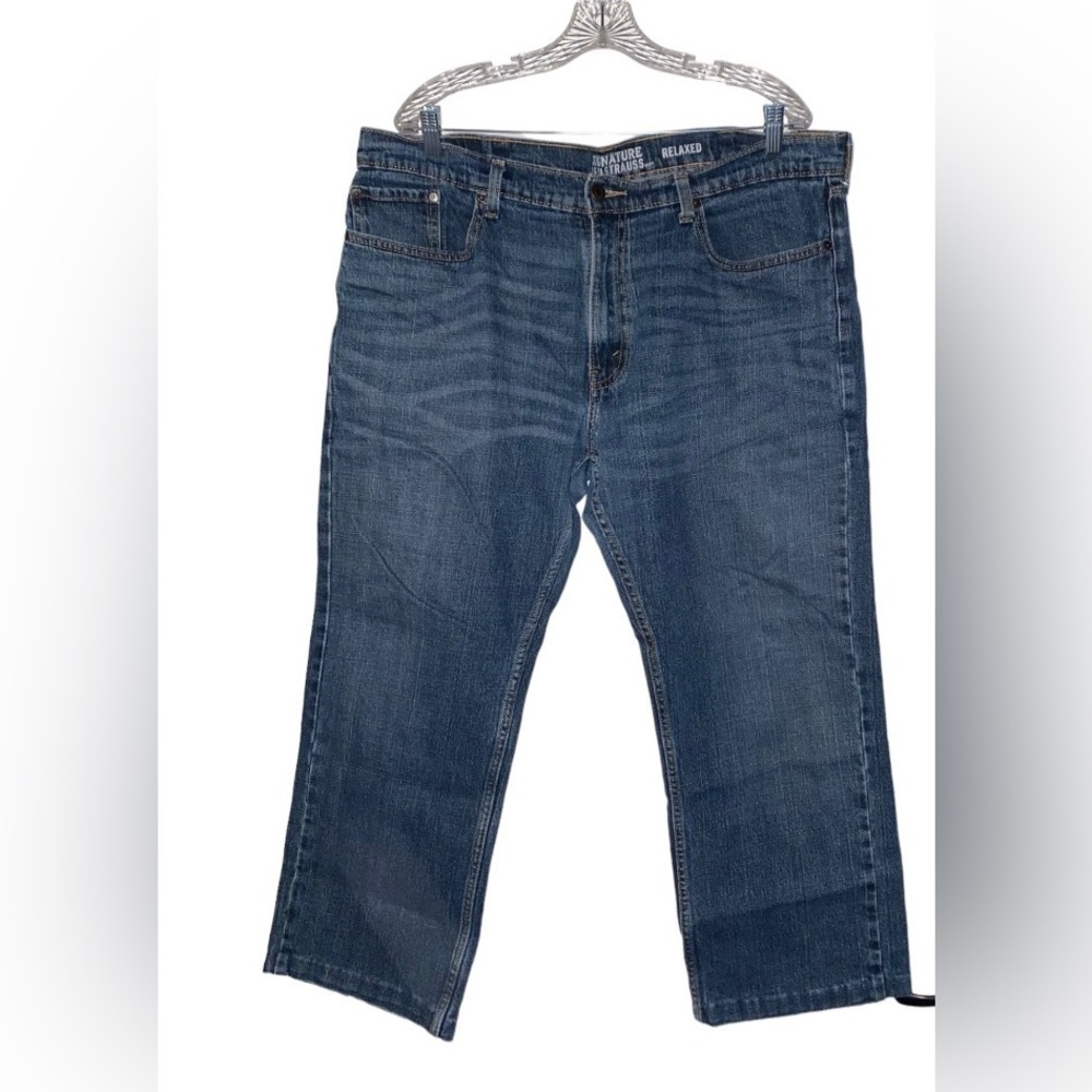 Levi's Strauss Signature Relaxed Fit Denim Jeans Cowboy Western Men 38X30